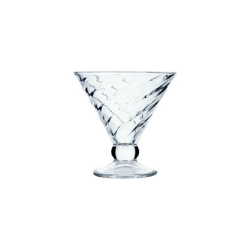COPA HELADO VIDRIO 32.5CL CONICA TRANSP UMA QUID