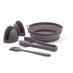 SET 5 ACCESORIOS SILICONA AIR FRYER CRETA QUID