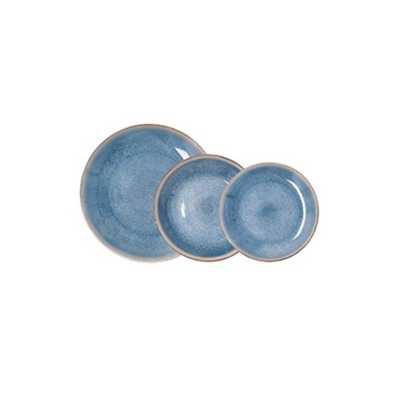 VAJILLA PORCELANA 12 PIEZAS AURA BIDASOA  5428674