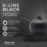 CAZO C/TAPA 16CM 2L K-LINE BLACK KLI0416