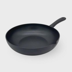 WOK 28CM FULL INDUCTION K-LINE BLACK  KLI0328