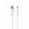 CABLE USB-A IPHONE 1M PVC BLANCO 34101290