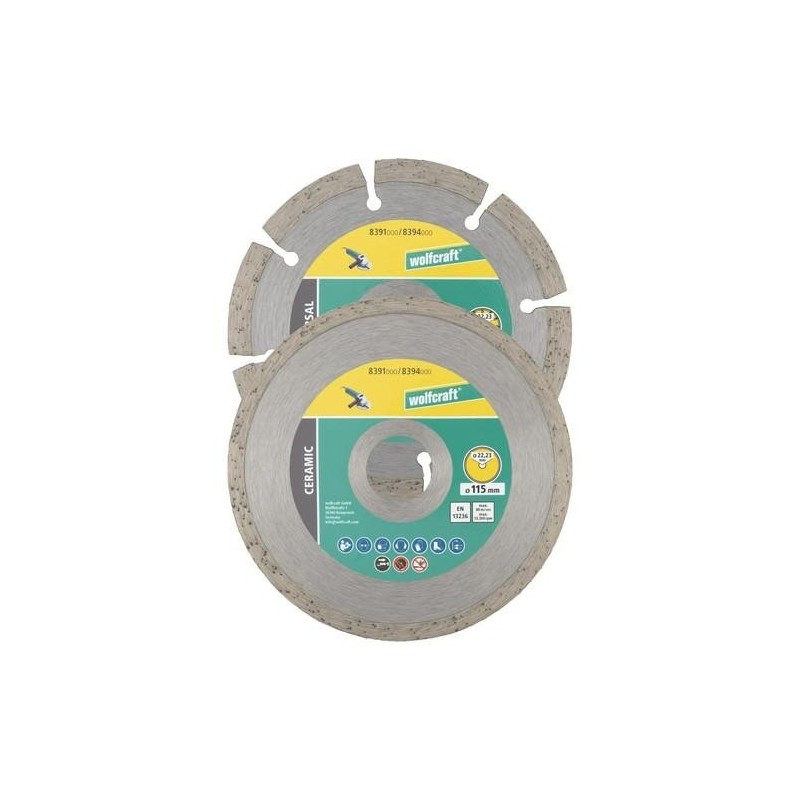 JUEGO DE DISCOS DE CORTE DIAMANTADOS 11500 JGO-2