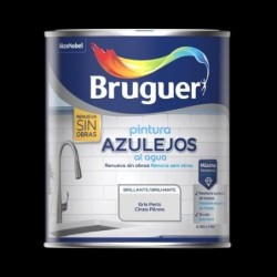 ESMALTE AZULEJOS AGUA BRILLANTE GRIS PERLA 750ML