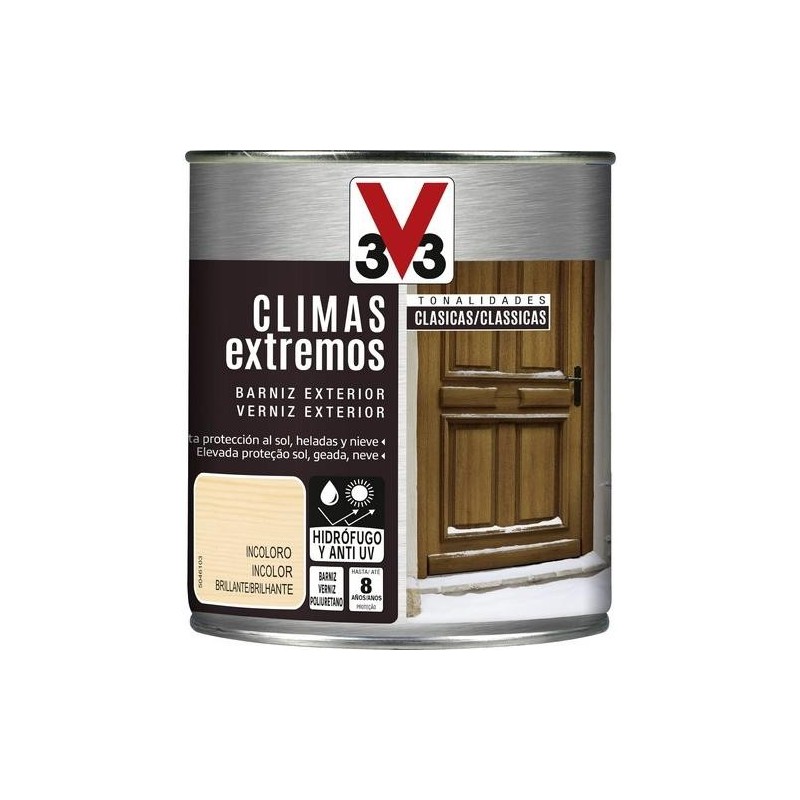 BARNIZ CLIMAS EXTREMOS BRILLANTE INCOLORO 750ML