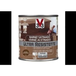 BARNIZ INT. ULTRA RESISTENTE SATIN. 250ML NOGAL