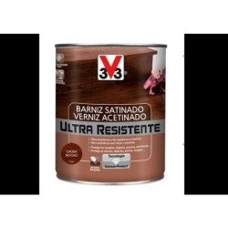 BARNIZ INT. ULTRA RESISTENTE SATIN. 750ML CAOBA