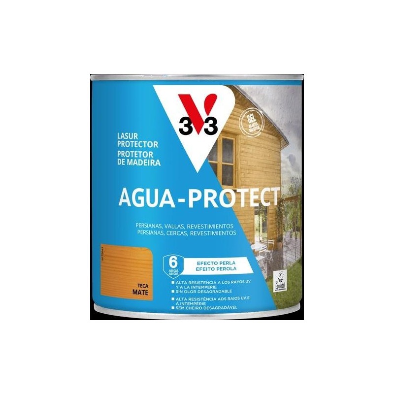 LASURE AGUA PROTECT TECA MATE 2.5L