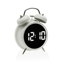RELOJ DESPERTADOR DIGITAL BLANCO 22730009