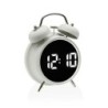 RELOJ DESPERTADOR DIGITAL BLANCO 22730009
