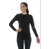 CAMISETA THERMOLITE MANGA LARGA SEÑORA NEGRO S