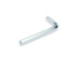 LLAVE ALLEN HEXAGONAL CORTA CROMADA 5MM