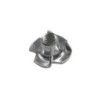 TUERCA C/PUAS 130 M6 Ø15X8MM ZINCADO (BOL-4) 22345