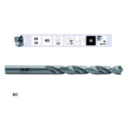 BROCA DIN-338 HSS RECTIFICADA Ø 02,00MM