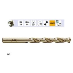 BROCA DIN 338 HSS-CO RECTIFICADA Ø 03,50 MM