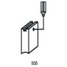JUEGO ESCOBILLAS PVC BOSCH 1.619.P02870 1199.31J